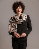 BARICCO GRIGIO - Sciarpa stampa maxi azulejo - Ordi.to Accessori