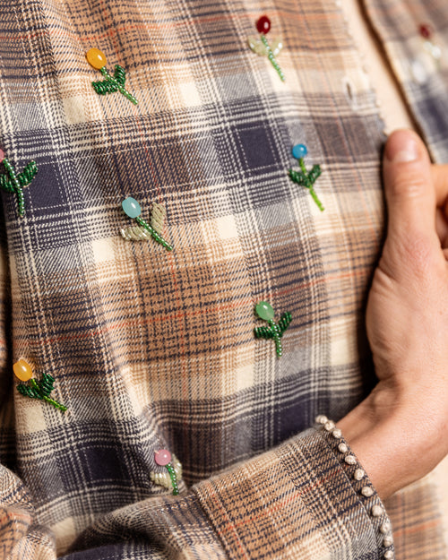 CAROL - CAMICIA RICAMATA - Ordi.to Accessori