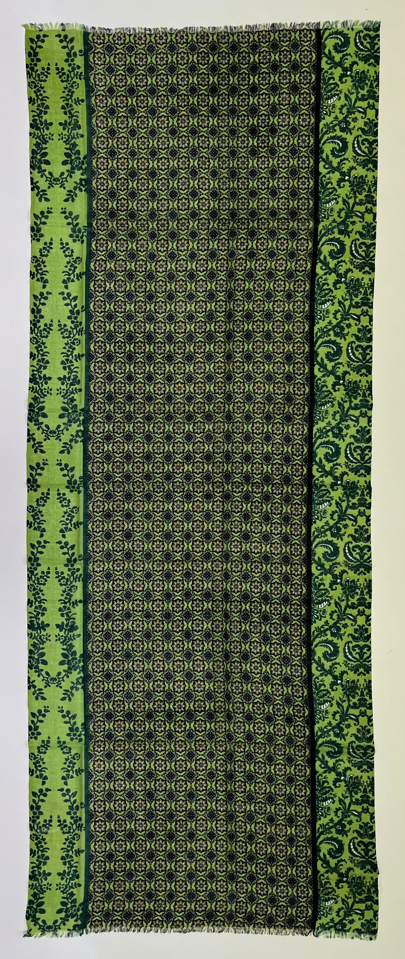 MIRO' VERDE - Sciarpa Unisex in lana