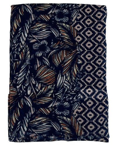 LOCHNESS BLU - Sciarpa Stampata