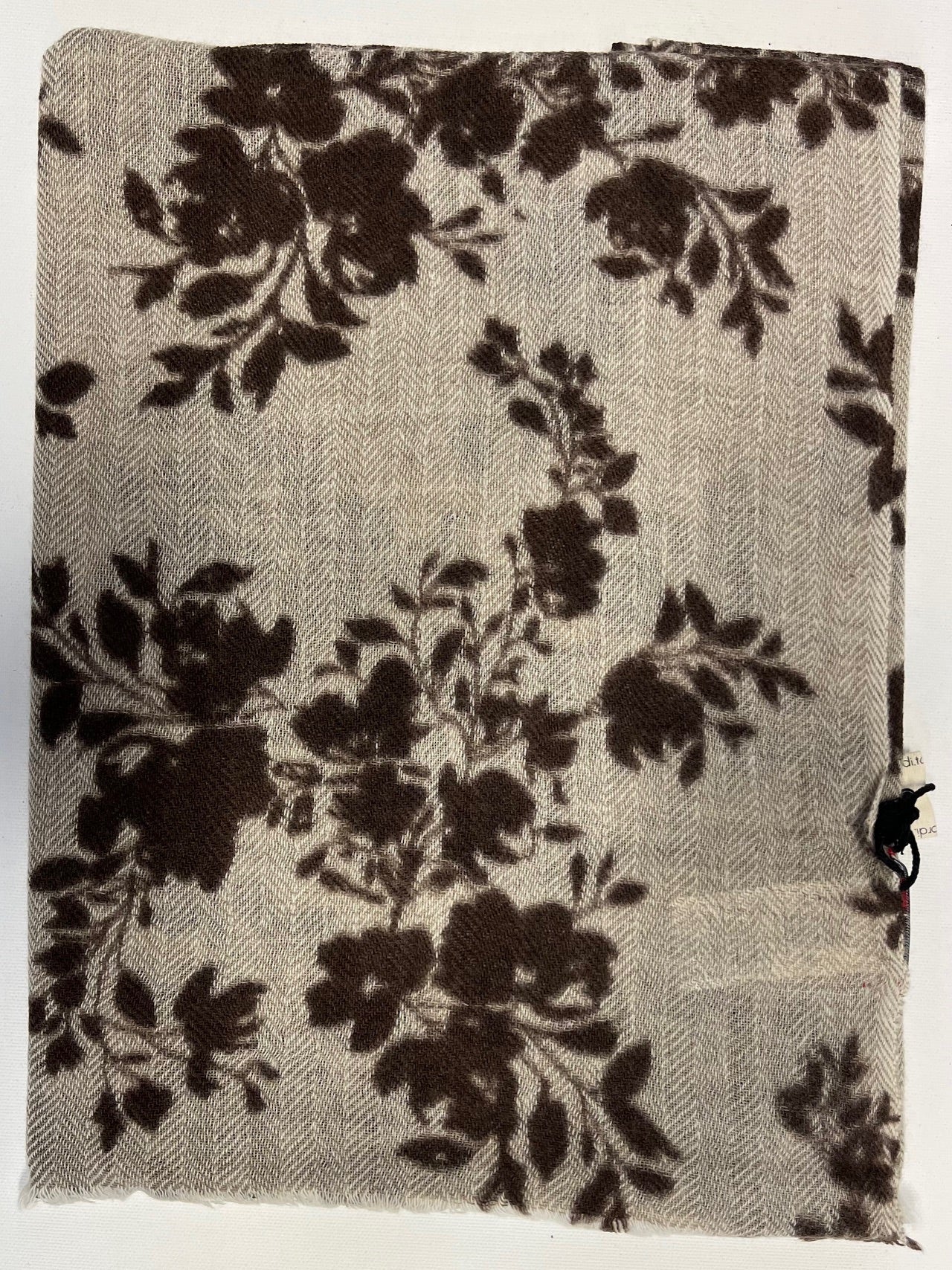 GIOTTO MARRONE - Sciarpa Unisex in Cachemire e lana