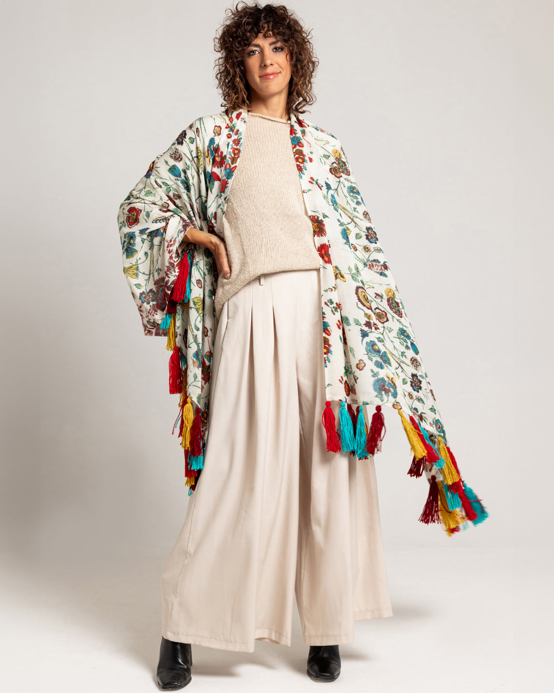MUCHA MULTICOLOR - Sciarpa in lana