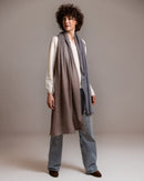 TASMAN colore GRIGIO/ BLU - Sciarpa Sfumata in Cachemire - Ordi.to Accessori