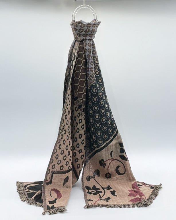 YOSMITE ROSA - Sciarpa Jacquard