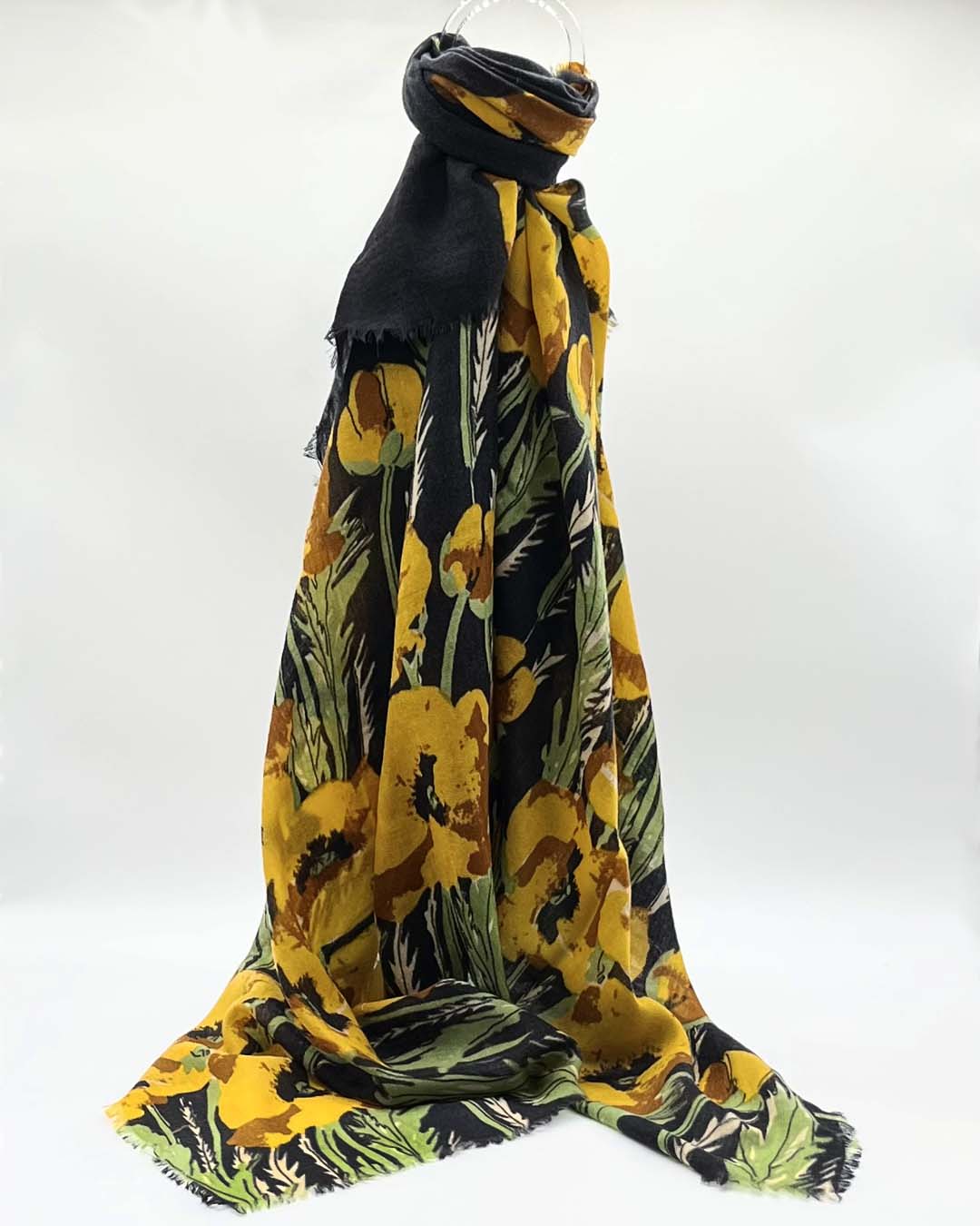 BOLSENA GIALLO - Sciarpa Stampata